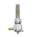 Sifton Chrome Hex Petcock Forward Facing with Nut for Harley-Davidson