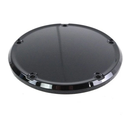 M8 Gloss Black 5-Hole Smooth Derby Cover for Harley-Davidson