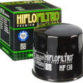 Hiflo Oil Filter Black #HF138 for Suzuki/Cagiva/Aprilia