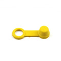 10 Rubber Caps Yellow, Bleed Nipple Cover Cap