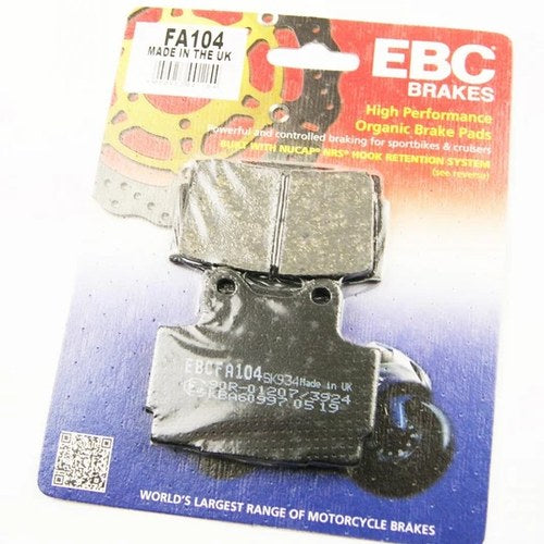 Brake Pads Disc Ebc Organic, Ebc FA104