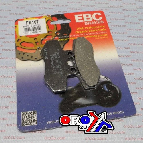 Brake Pads Ebc FA167 Organic