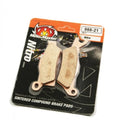Brake Pads Sintered Nitro, MOTO-MASTER 098821, 39-617, FA617