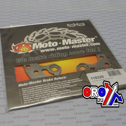 Disc Brake Front Kawasaki KFX450R 08-14, KFX700 04-09, MOTO-MASTER 110320
