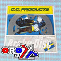 Disc Brake Rear KX125/250 03-08 KX-F250 04-23, KX-F450 06-23 Solid, CROSS-CENTER
