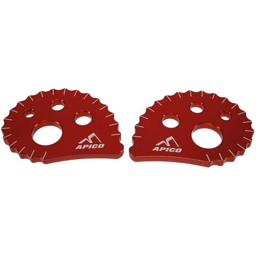 Apico Snail Chain Adjuster Cams For over size Vertigo Orange