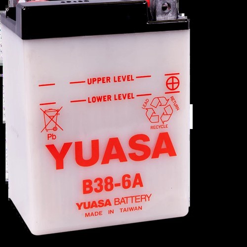 Yuasa For B38-6A Conventional 6 Volt Battery