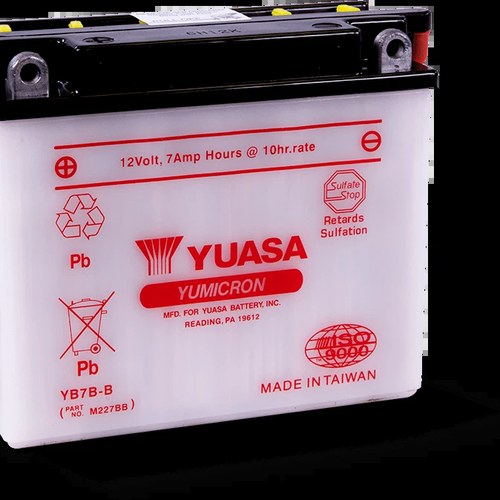 Yuasa YB7B-B Yumicron For 12 Volt Battery