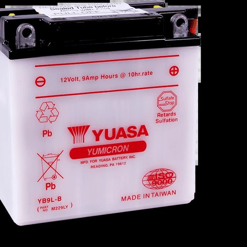 Yuasa YB9L-B Yumicron For 12 Volt Battery