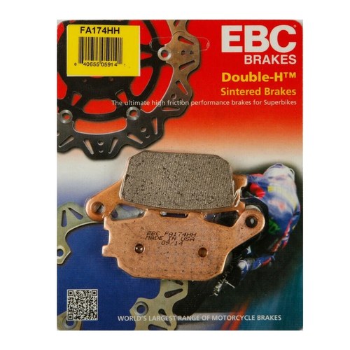 Ebc HH Sintered Brake Pads Rear For Yamaha FZ 1 (Naked) (No ABS) 2008