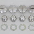Rocker Arm Slotted Cadmium Cover Plug Kit for Harley-Davidson
