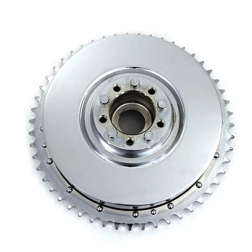 Cast Rear Mechanical Brake Drum Chrome for Harley-Davidson