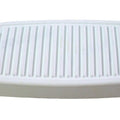 White Brake Pedal Rubber for Harley-Davidson