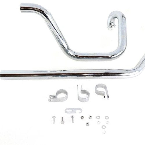 True Dual Exhaust Header Pipe Set for Harley-Davidson