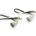 Insulated Type Indicator Lamp Socket with Bulb for Harley-Davidson