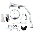 Trumpet Style 6 Volt Chrome Horn Kit for Harley-Davidson