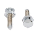 Chrome Seat Mount Screw Set for Harley-Davidson