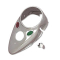 Chrome Cateye Dash Panel for Harley-Davidson