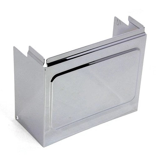 Chrome Embossed Battery Side Cover for Harley-Davidson