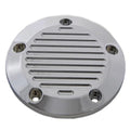 Chrome 5-Hole Ball Milled Ignition System Cover for Harley-Davidson