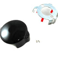 Flt Starter Motor End Cover Kit Black for Harley-Davidson