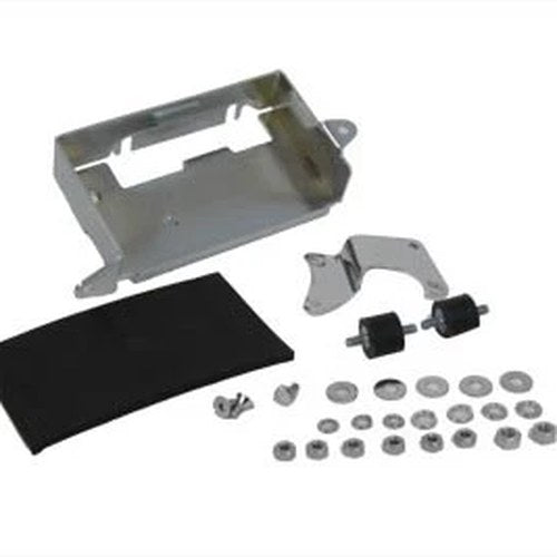 Chrome Battery Carrier Kit for Harley-Davidson