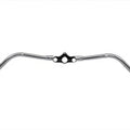 Inline Spring Fork 1 inch Handlebar Chrome for Harley-Davidson