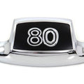 Chrome Front Fender Tip inch80 inch with Inlay for Harley-Davidson