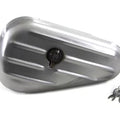 Oval Right Side Raw Tool Box for Harley-Davidson