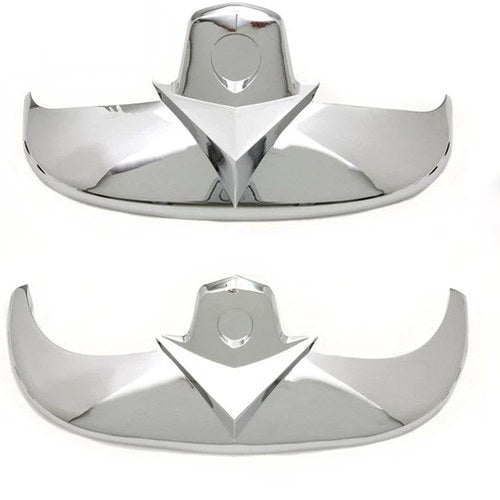 Chrome Fender Tip Set for Harley-Davidson