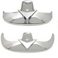 Chrome Fender Tip Set for Harley-Davidson