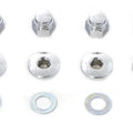 Rocker Shaft End Nut Stock Allen Type Chrome for Harley-Davidson
