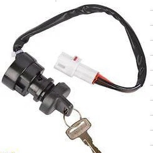 Ignition Switch With Key, Yamaha YFA1 95-01, Grizzly 600 98-01, Kodiak 400 93-01