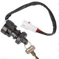 Ignition Switch With Key, Yamaha YFA1 95-01, Grizzly 600 98-01, Kodiak 400 93-01