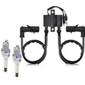 Ignition Coil Spark Plug & Cap Polaris Sportsman 600 04-05, 700 04-06, MV7 05
