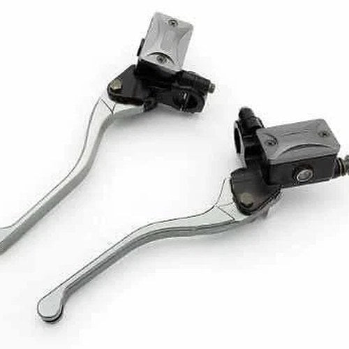 Universal Motorcycle Hydraulic Clutch & Brake Master Cylinder Set, 7/8" 22mm