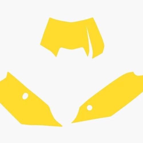 Yellow Backgrounds KTM Exc 125-250 2012-2013, EXC-F 250-450 2012-2013