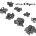 Woodruff Key Set 80pcs., Stainless Steel Metric Shaft Drive Fasteners