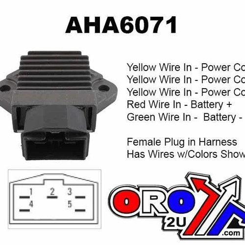 Regulator Rectifier Honda NT650V 02-05, VT125C 01-06, XL1000V 01-02