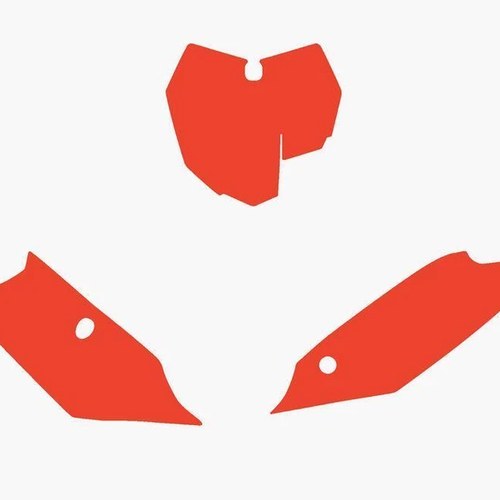 Red Backgrounds KTM SX 125-150 13-15, 250 13-16, SX-F 250-450-13-15