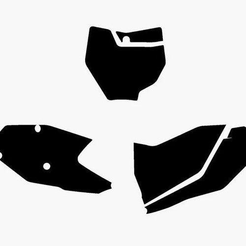 Black Backgrounds KTM SX 125-250 2016-2018, SX-F 250-450 2016-2018
