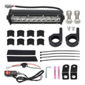 7/8" Universal LED Headlight Bar With Mount, Switch And Harness
