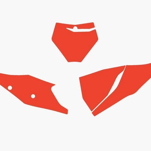 Red Backgrounds KTM SX125-250 2019-2022, SX-F250-450 2019-2022