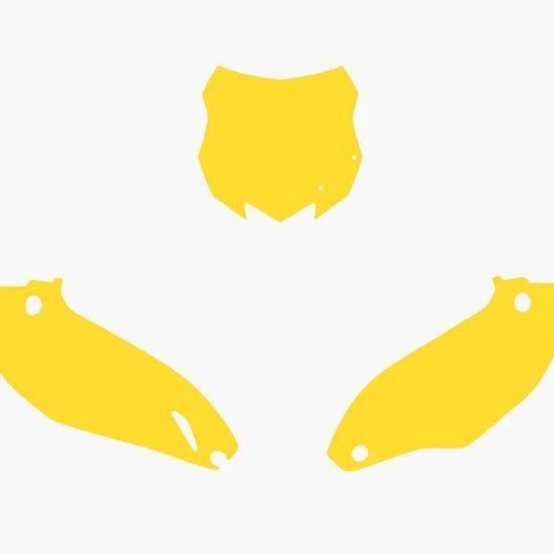 Yellow Backgrounds Kawasaki KX250F 2013-2016, KX450F 2013-2015