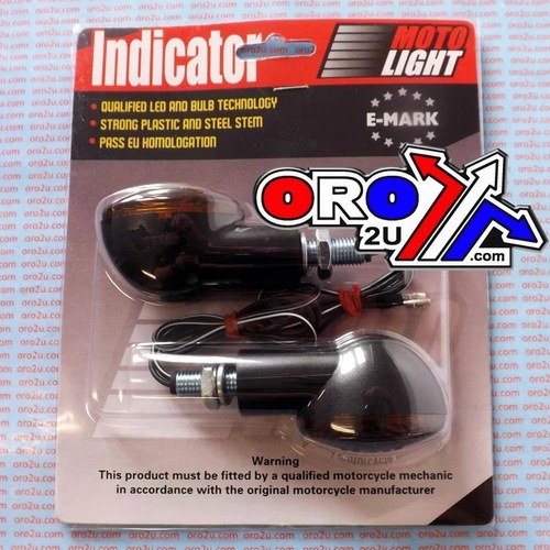 Universal Indicators Smoke 20mm Stem, SET/2, inc Bulb E Marked