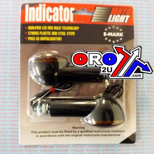 Universal Indicators Smoke 40mm Stem, SET/2, inc Bulb E Marked
