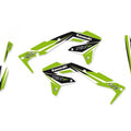 Kawasaki KX-F450 2016-2018 Dream 4 Full Decal Kit, Blackbird