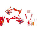 Honda CRF450R 2005-2008 Replica Team Hrc Decal Kit, Blackbird