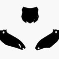 Black Backgrounds Kawasaki KX250F 2013-2016, KX450F 2013-2015