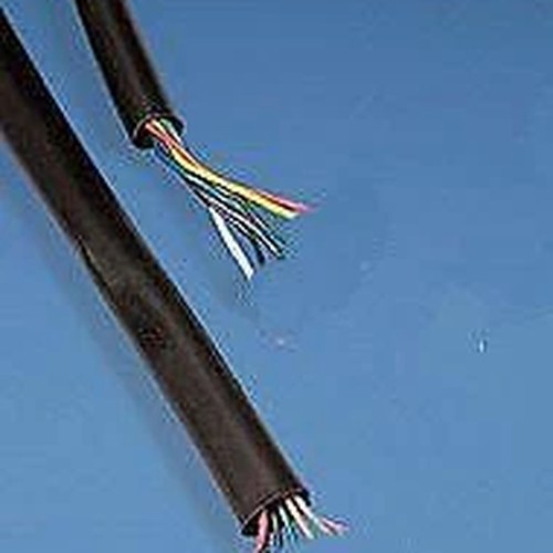 Sheath Pvc Cover 5MTR I.D 6mm, Flexibl Pvc Wiring Cover Black